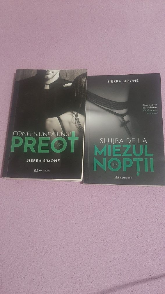 Vând carti Confesiunea unui preot plus vol 2