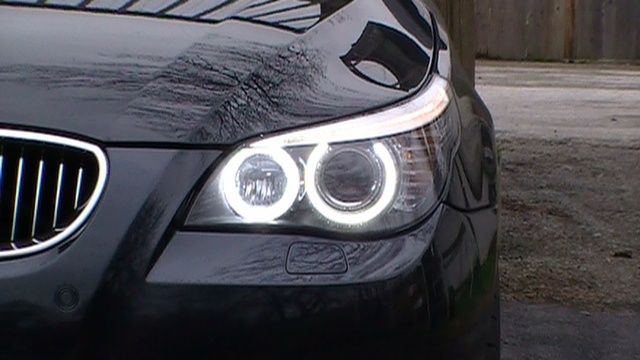 240W Angel Eyes LED Marker H8 BMW alb E82 E90 E92 E60 F01 E89 X6 X5