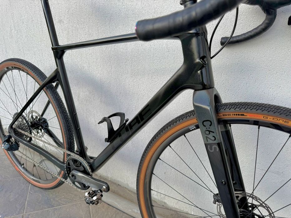 Bicicleta gravel Cube Nuroad SLT C:62 full carbon L Sram force 1x12