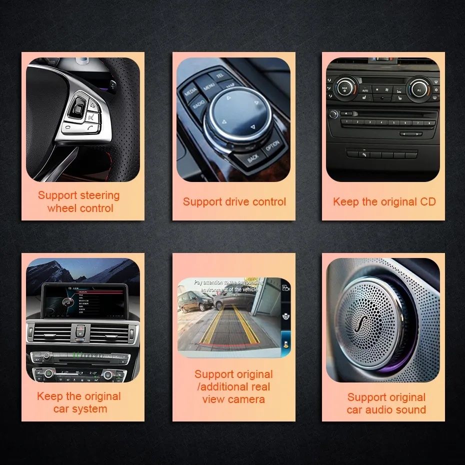 Android 14 Навигация Мултимедия BMW E70/Е71 4/6гб 8core БМВ Андроид 13