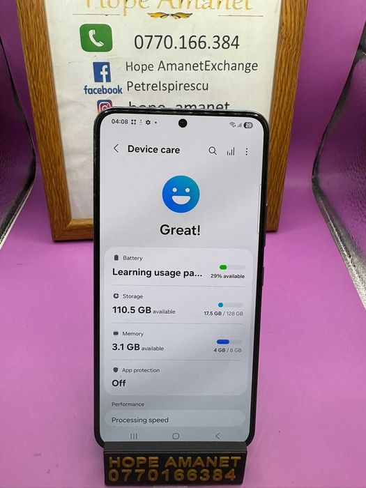 HOPE AMANET P2-Samsung s22 128 GB/8 RAM
