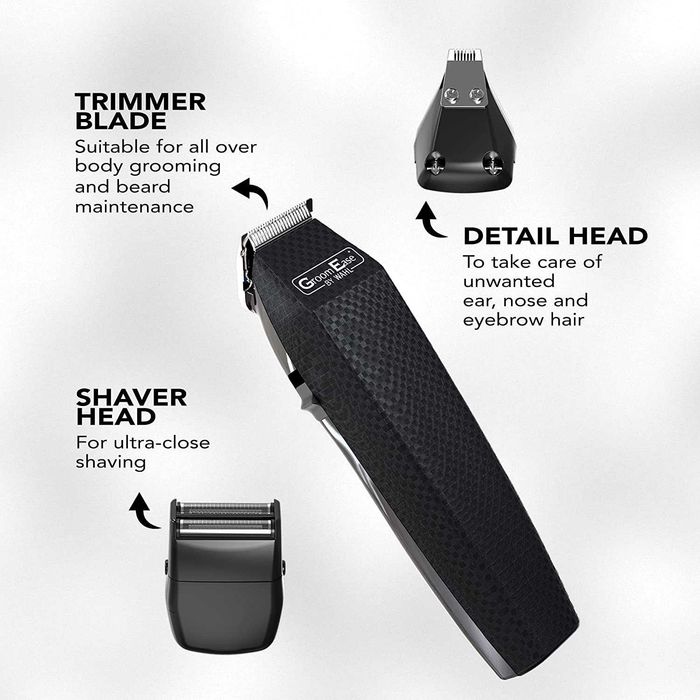 Aparat de tuns barba / corp fara fir WAHL GroomEase Multigroomer 7in1
