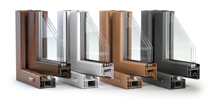 Пластиковый Окна Двери Витражи Теплый серия