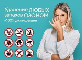 Удаление любых запахов с помощью озона