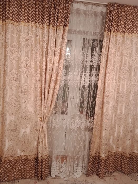 Продам Шторы с тюлью