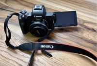 Canon M50 mirrorless 24mp + obiectiv