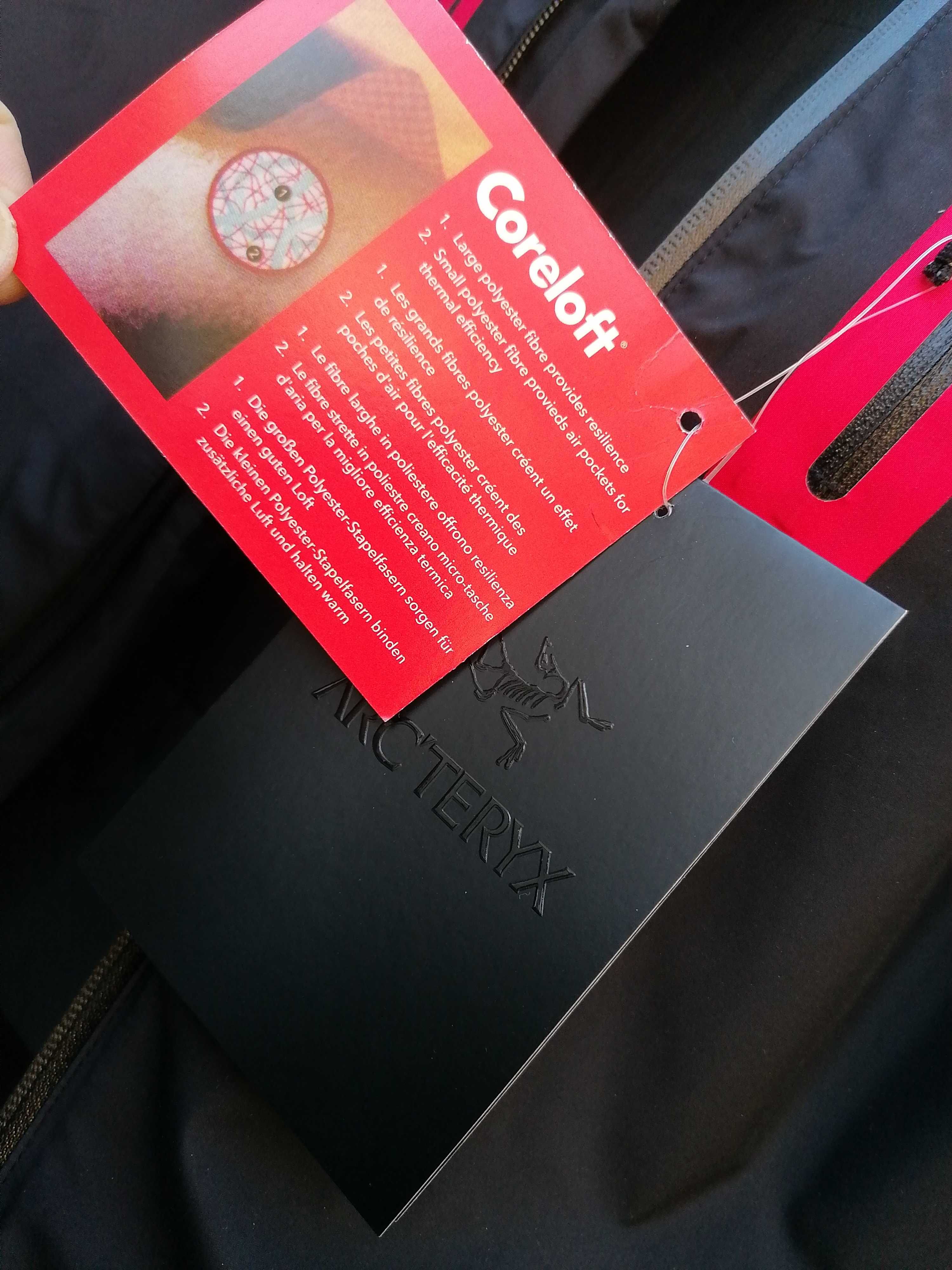 Продавам ново мъжко черно зимно (пролет - есен) яке Arc'teryx