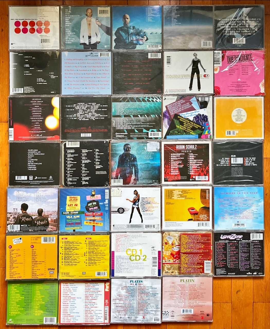 Set CD orig pop&electro: Prince Ital, Enigma, Faithless, Vangelis, OMD