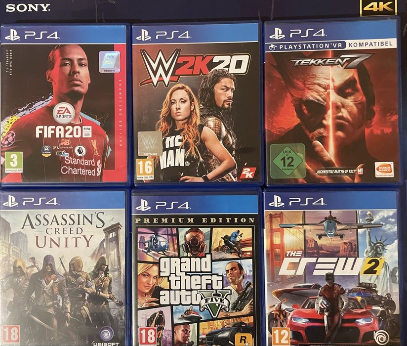 Fifa 18 ps4 sigilat plus multe alte jocuri orice consola