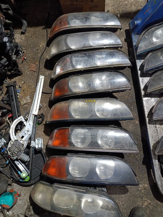 Фары правые на BMW E39 из Германии