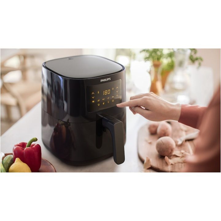 Уред за здравословно готвене Philips - Airfryer HD9200/10, 1400W, 4.1