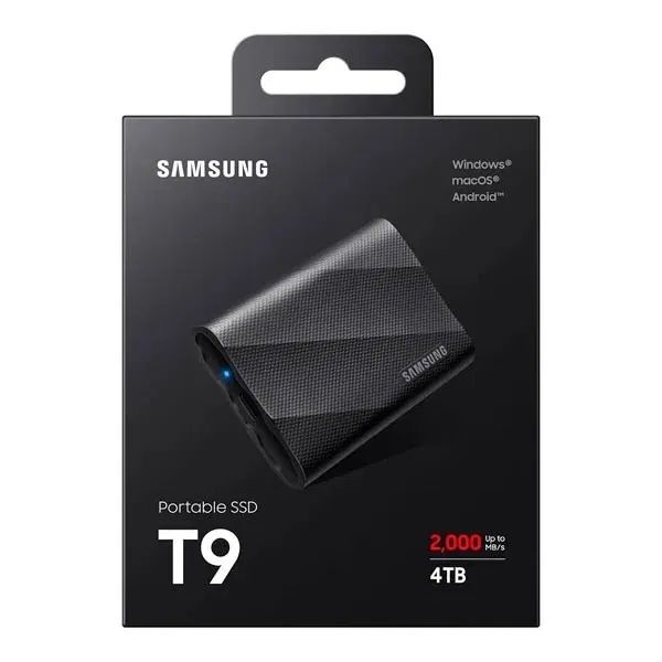 Samsung T9 Portable 4TB Бесплтаная доставка