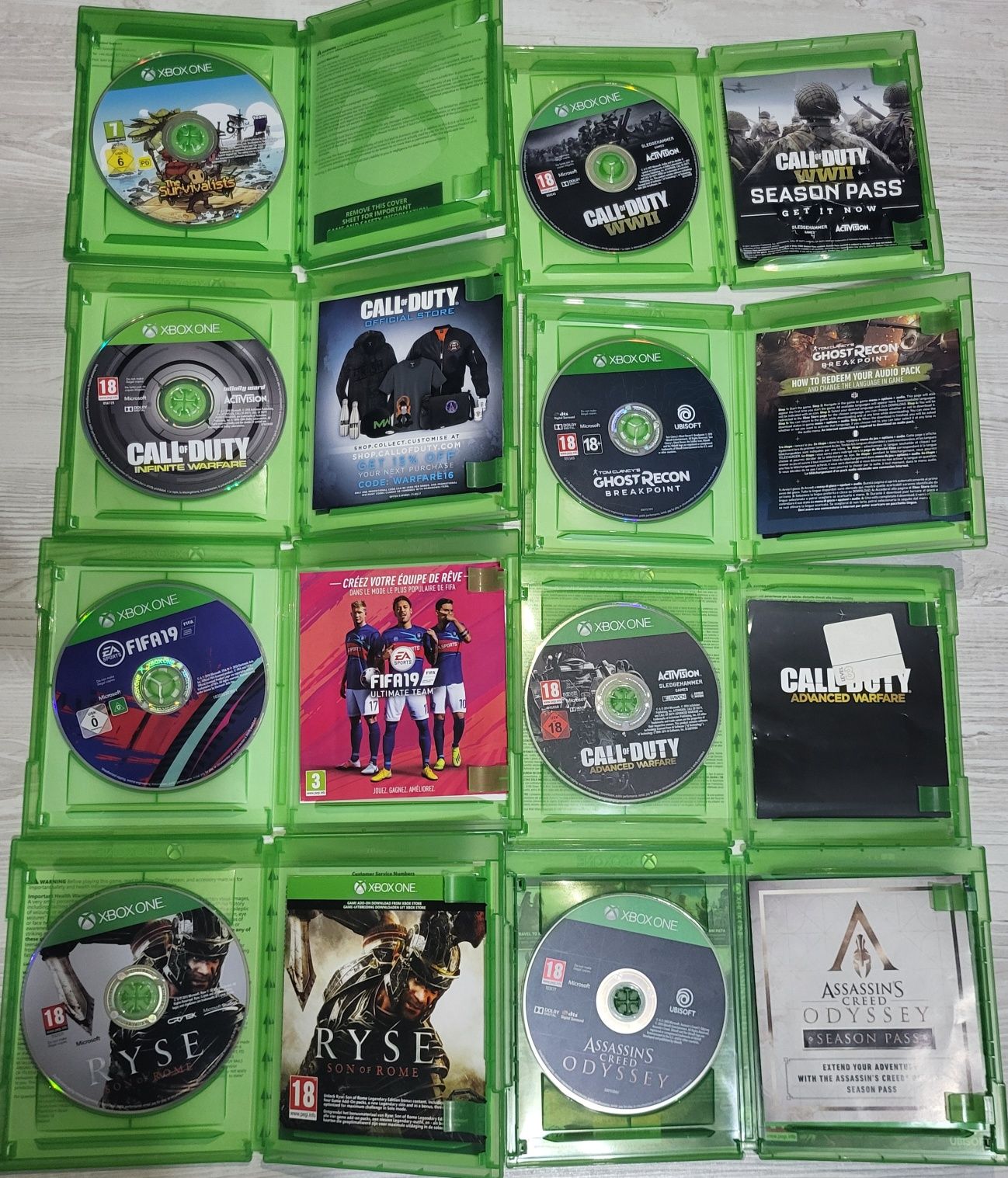 Vând jocuri Xbox one, impecabile