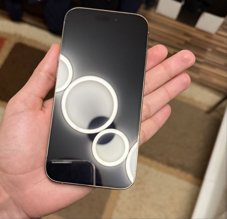 Iphone 14 pro, gold, 86%