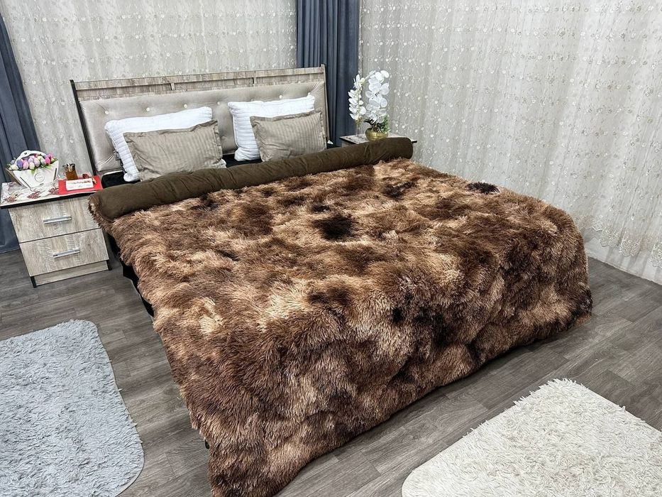 Одеяло теплое мех