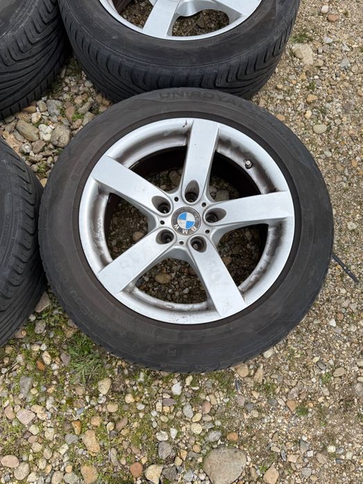 Jante aliaj originale BMW 5x120 R17 anvelope vara