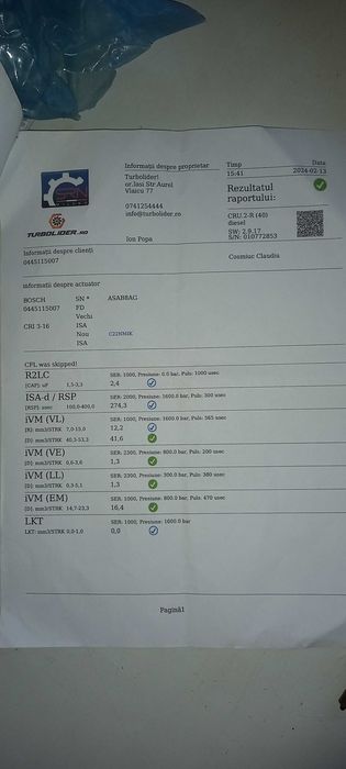 Vand injectoare si pompa presiune nissan qashqai j10 2 2007 diesel