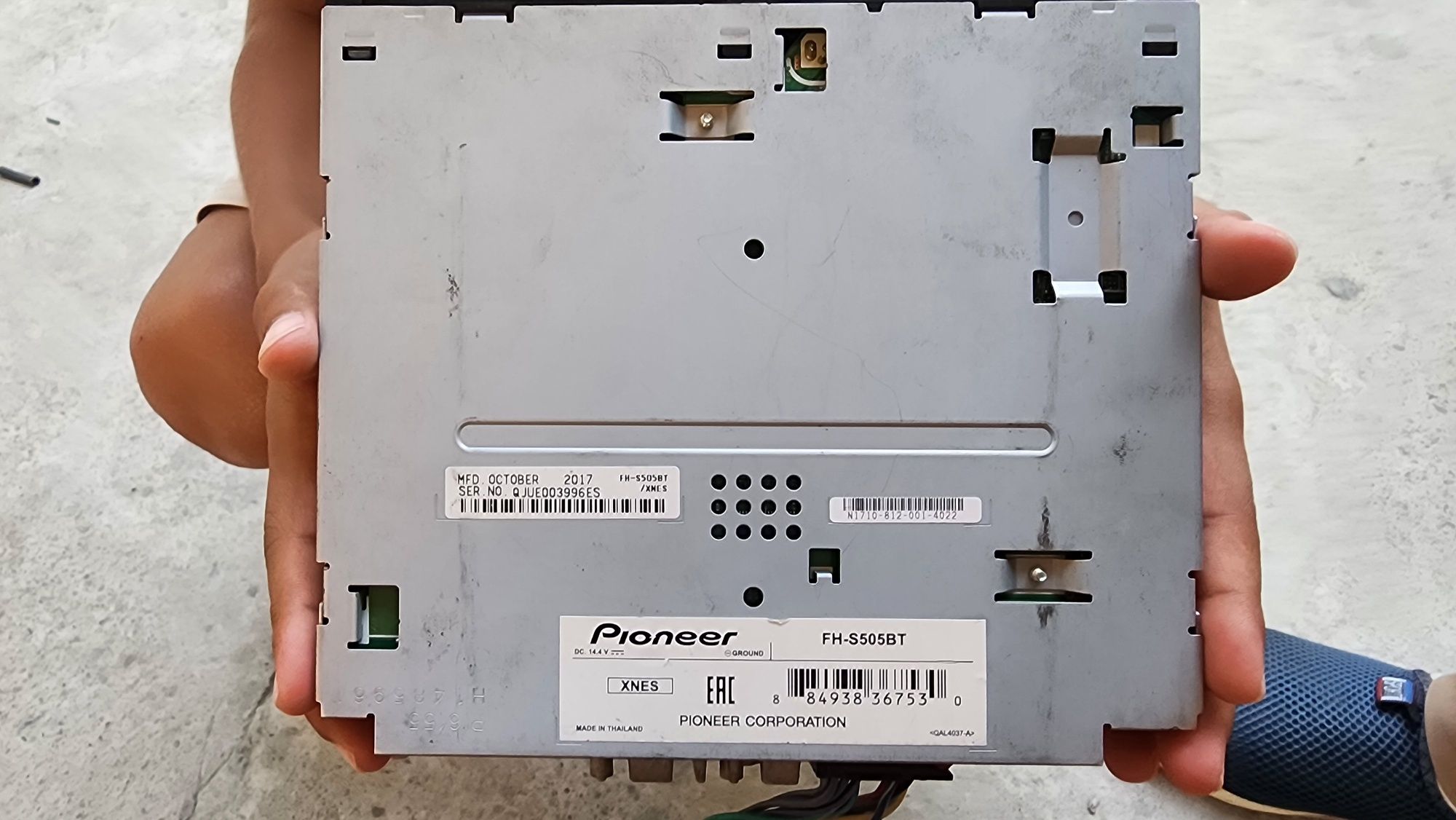 Pioneer fh-s505bt