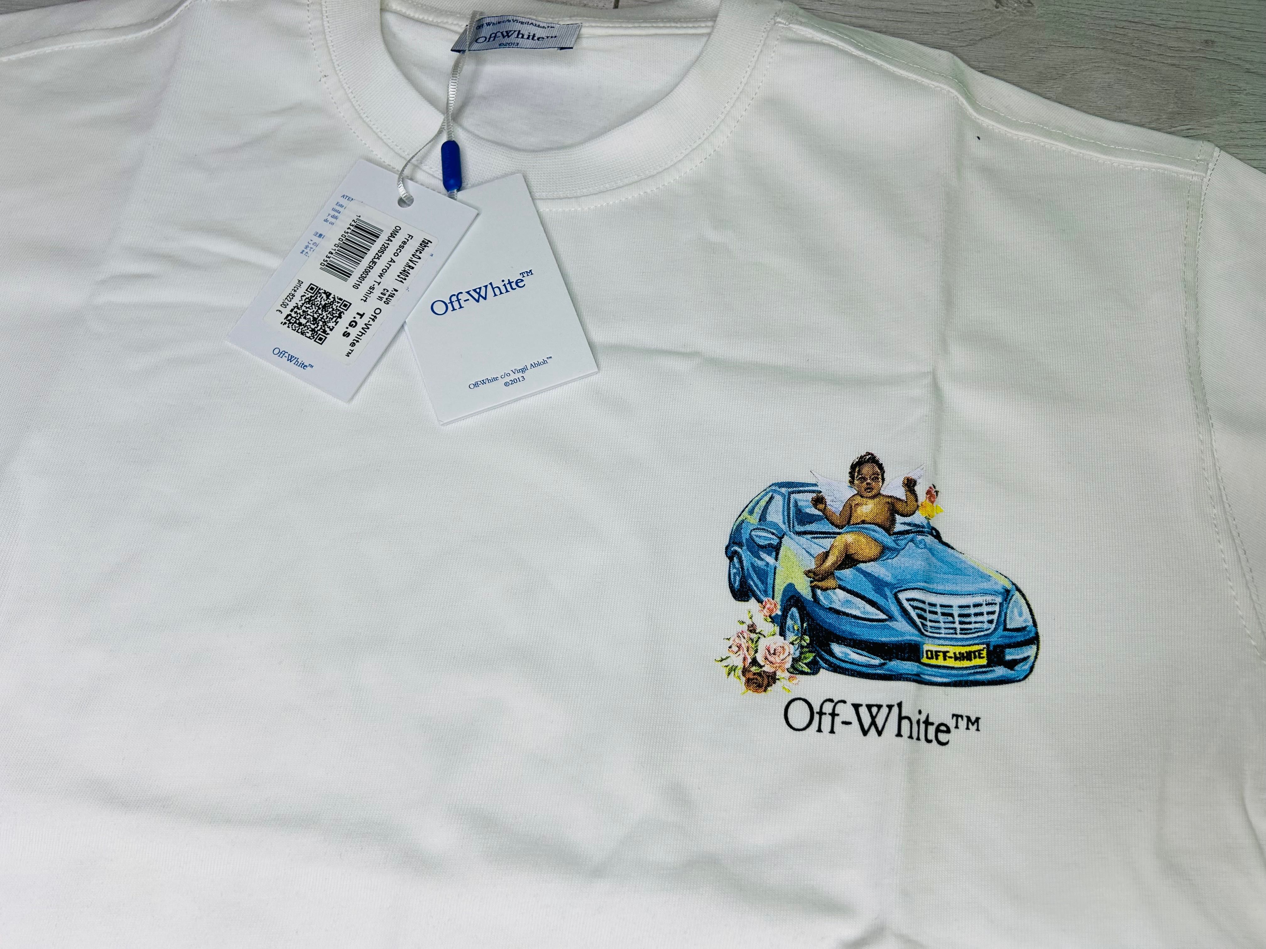 Tricou Oversize off white new cars collection 2025