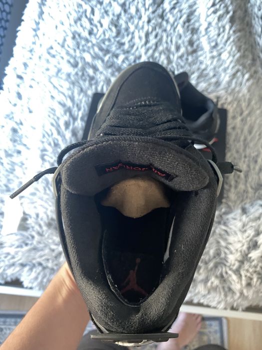 vand Jordan 4 Black canvas SE