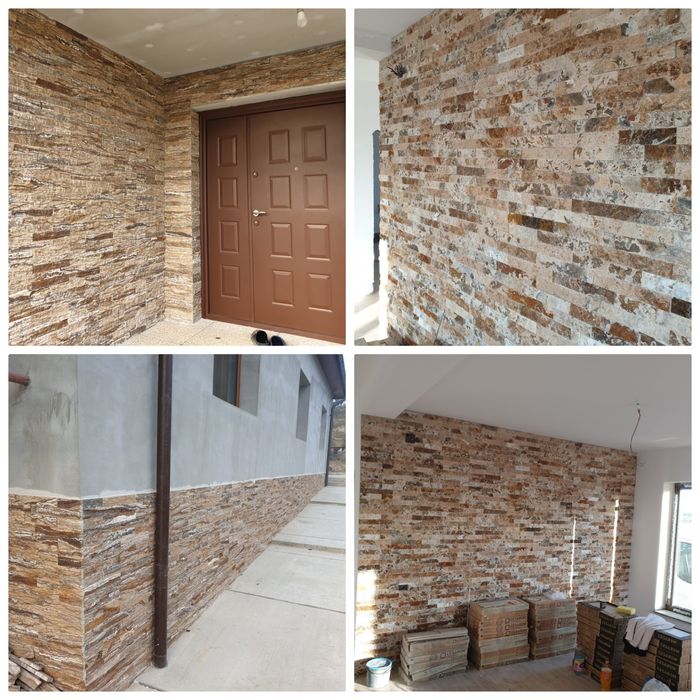 Depozit Travertin scapitat placat marmura calcar piatra naturala