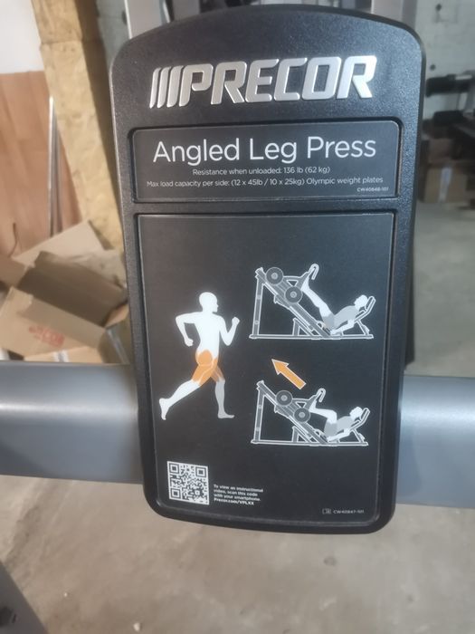 Presa picioare 45 Precor Usa