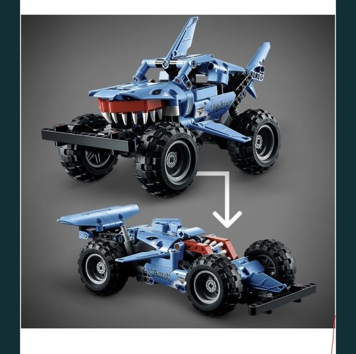 LEGO Technic - Monster Jam Megalodon f1 42134, 260 piese