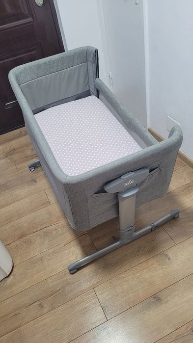 Patut Pliabil pentru copii JOIE ROOMIE Glide, Gri