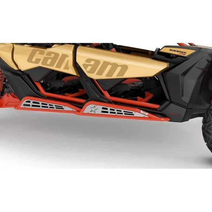 Protectii laterale Can-Am Maverick X3 - rosii