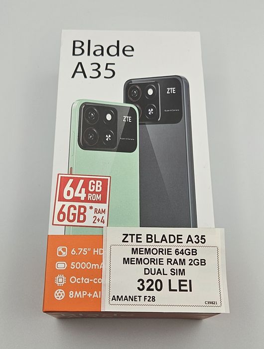 Amanet F28: Telefon ZTE Blade A35 (N)