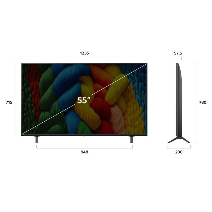 Продам LG Nano Cell 55NANO80A6B 2025. Индонезия сборка