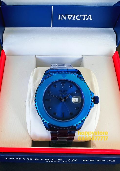 INVICTA Grand Diver automatic Blue 48mm, Инвикта нов ръчен часовник