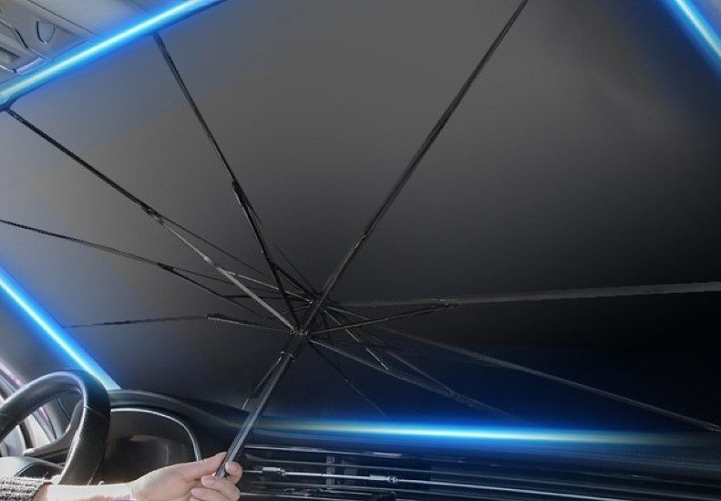 Сенник чадър предпазващ автомобила ви от силните слънчеви лъчи