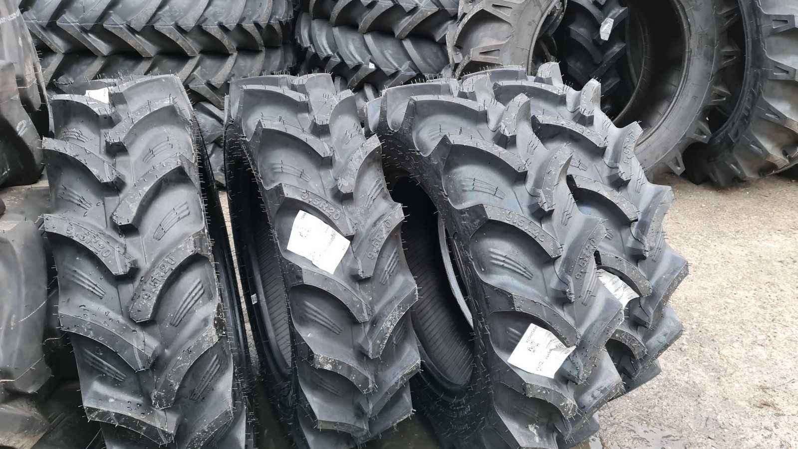 Cauciucuri noi 9.5R20 OZKA radial anvelope tractor fata