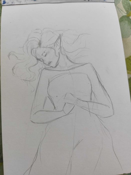 Картина с елф размер А5