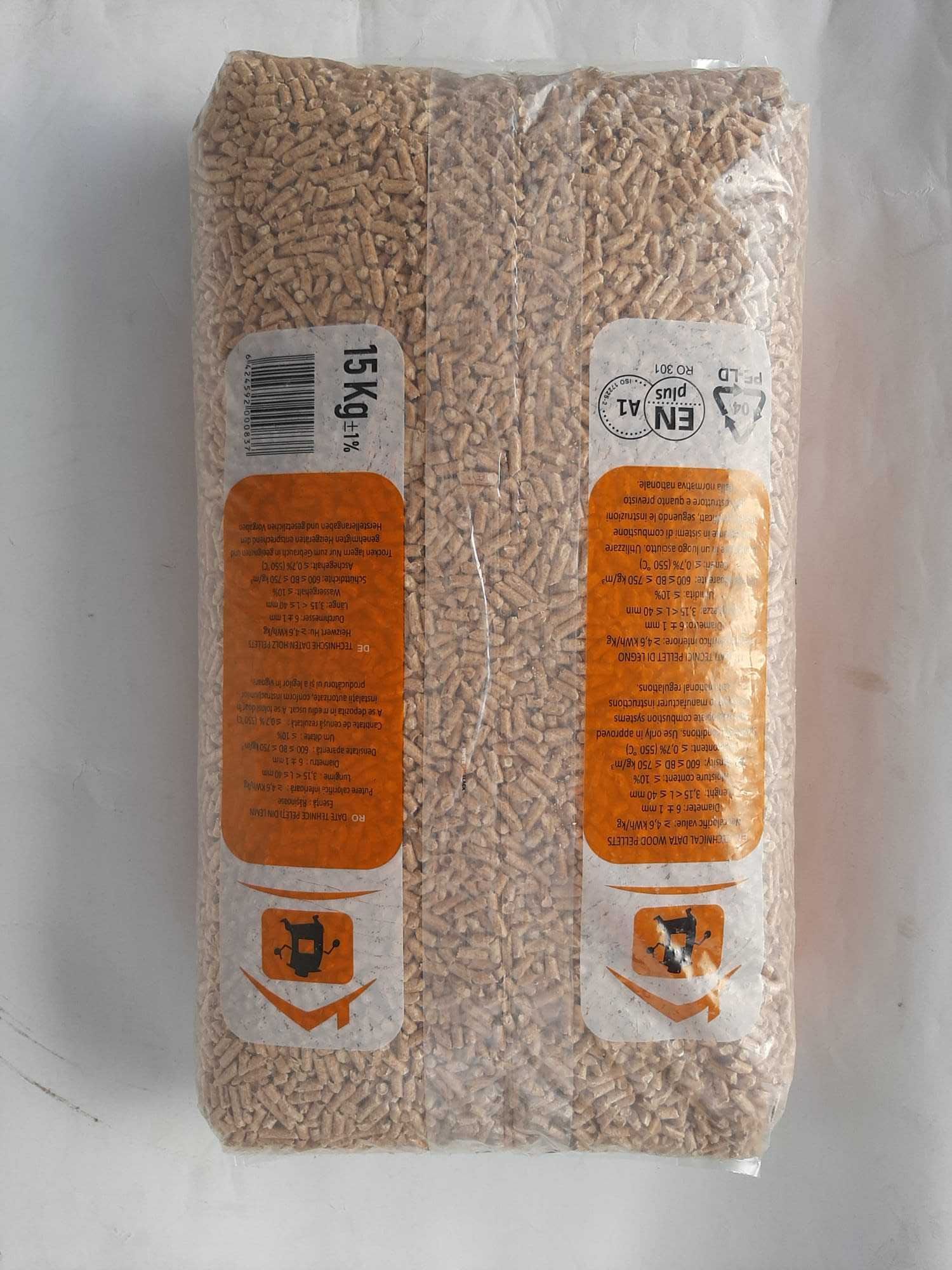 Peleti rasinoase cal.A1- Real Pellet - 20,95 lei/sac