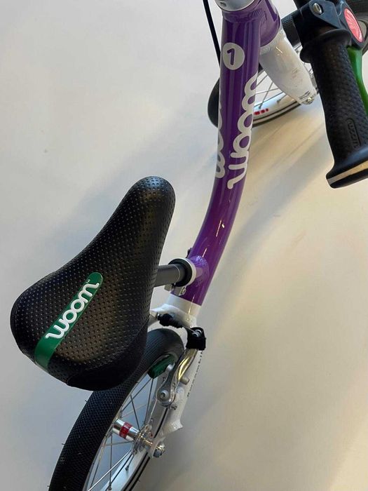 Bicicleta WOOM 1 + casca WOOM XS 46-50 cm - utilizate.