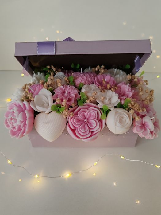 Кутия ароматни соеви свещи