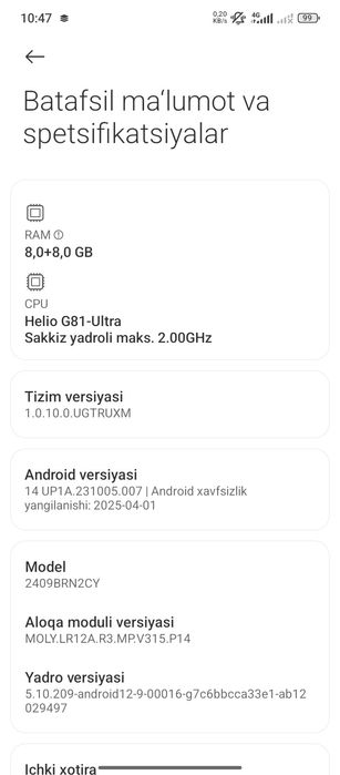 Redmi 14C ideal 8/256