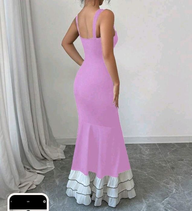 Rochie lunga,model superb,mărimea XL