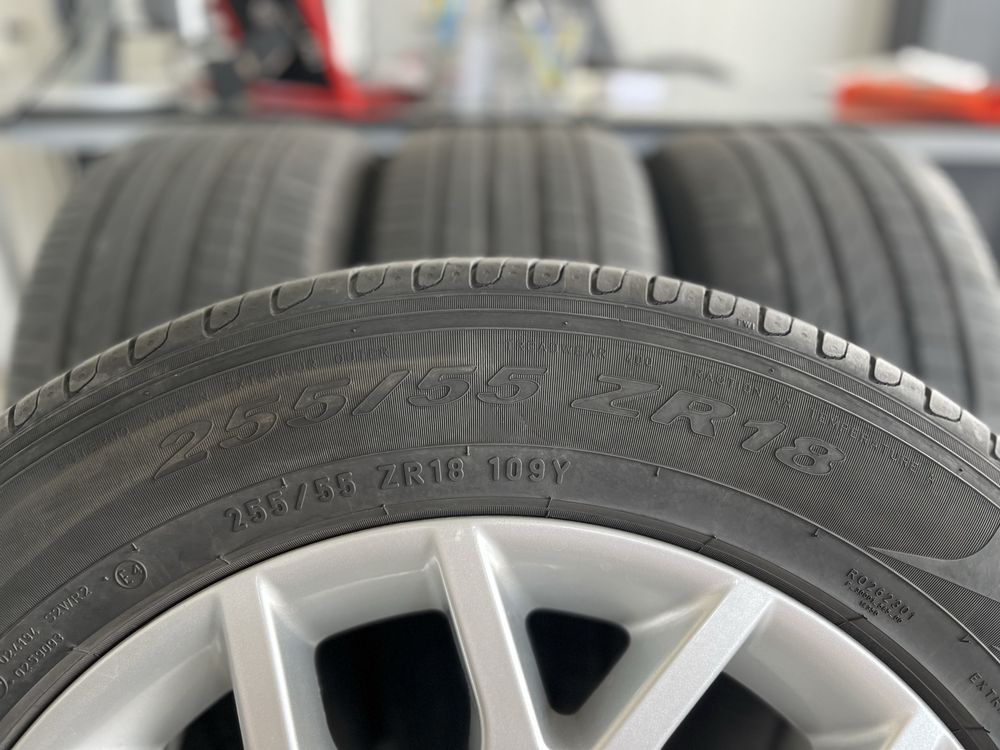 Оригинални джанти 18 цола 5х120 за БМВ Х5 Е70 с летни гуми 255/55/18
