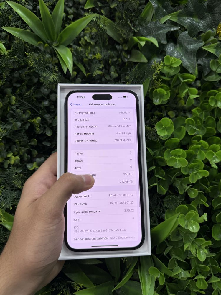 Iphone 14Promax xolati