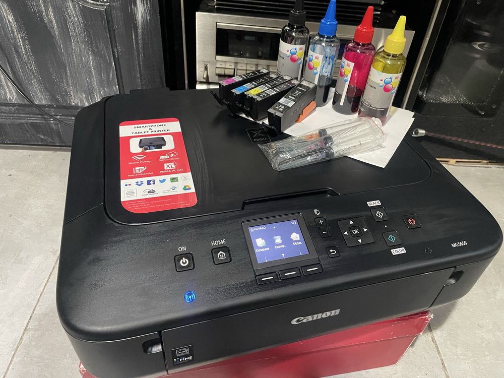 canon pixma mg6650  2бр pixma5650