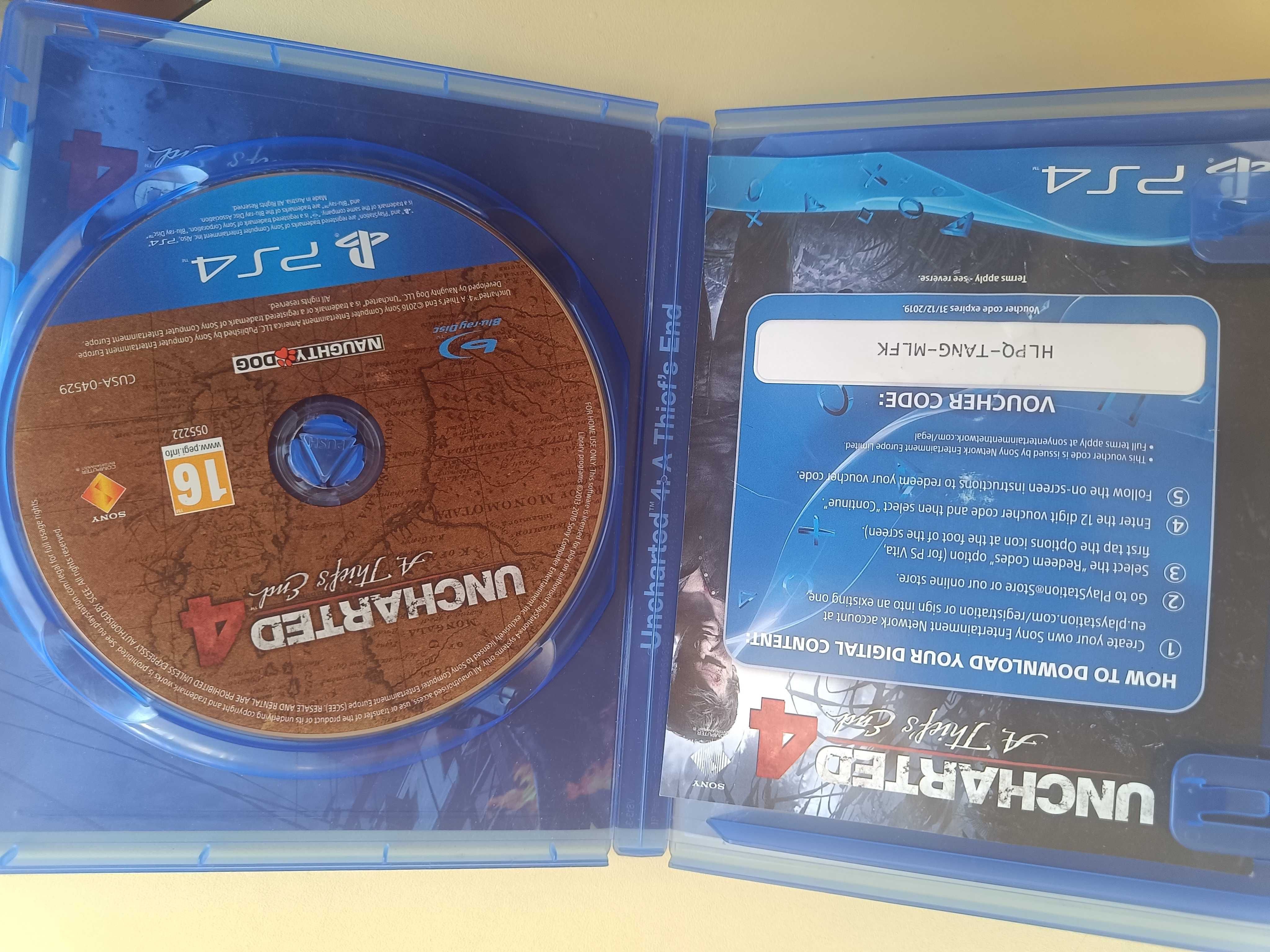 Игра за PS4 Uncharted 4