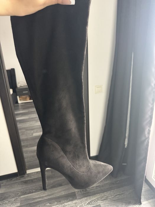cizme high heel boots