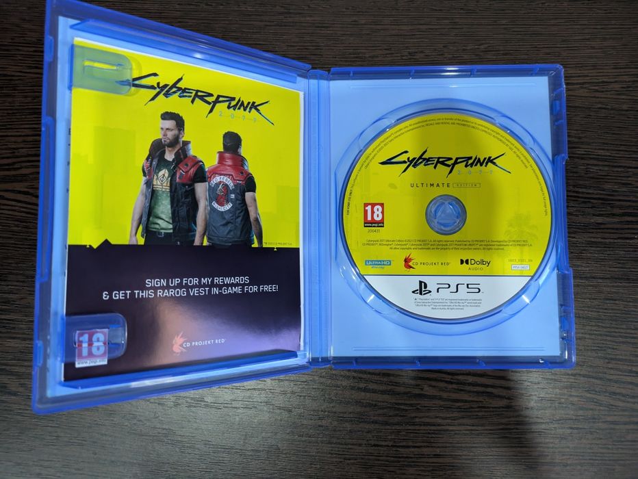 Диски для Playstation 5 Cyberpunk 2077, Spider man 2, Final Fantasy 16