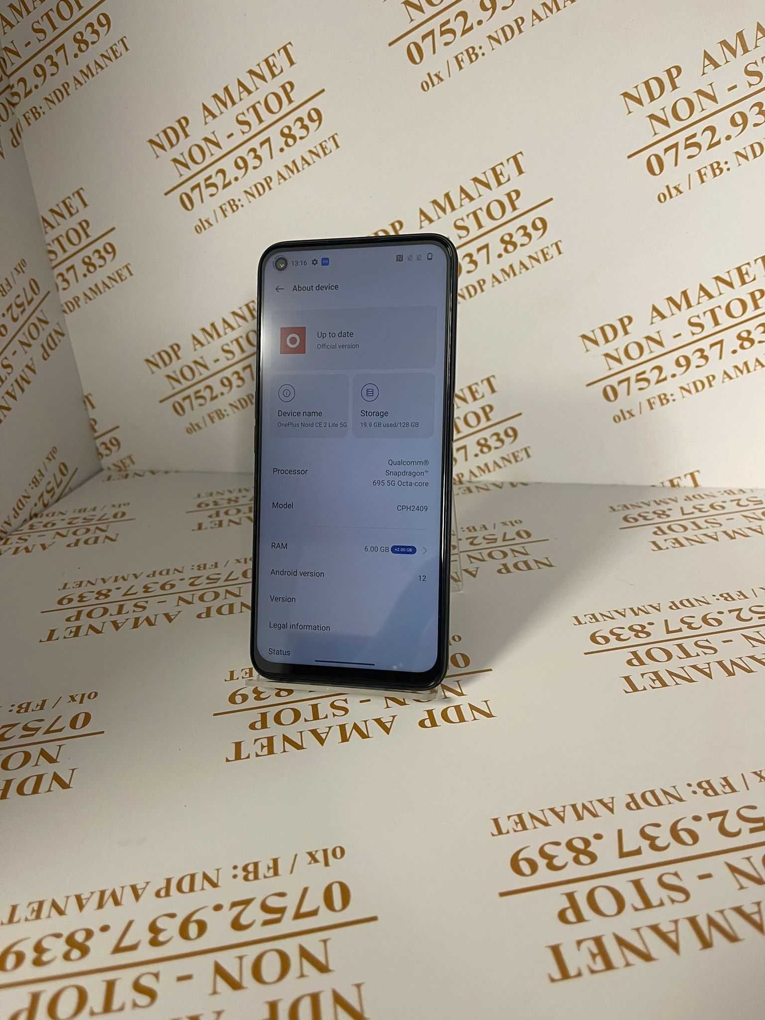 NDP Amanet NON-STOP Bld.Iuliu Maniu nr. 69. ONEPLUS NORD 5G (865)