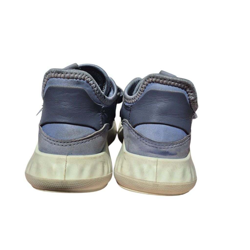 Ghete Ecco 30 albastru piele impermeabili, aproximativ 20,5 cm inter.