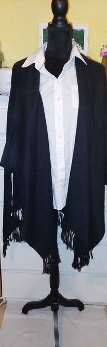 Capa neagra grosuta office eleganta TRANSPORT GRATUIT