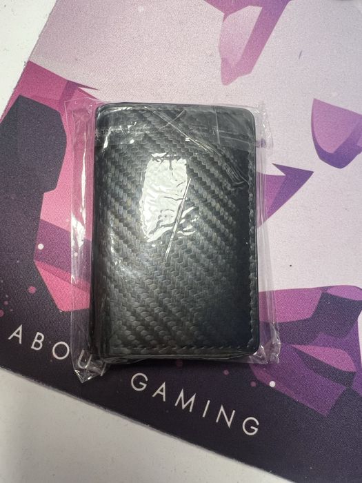 card holder negru